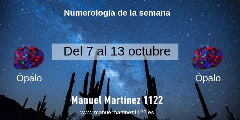 Numerología Manuel Martínez